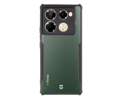 Etui / obudowa na smartfona Tactical Quantum Stealth Kryt pro Infinix Note 40 Pro 4G Clear/Black